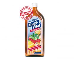 Knobi-Vital Saft und Tabletten - Knobi Vital mit Goji-Beere